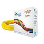 SYSKA PVC WFYL511002 FR-0.75 sq mm Cables (90 m, yellow)